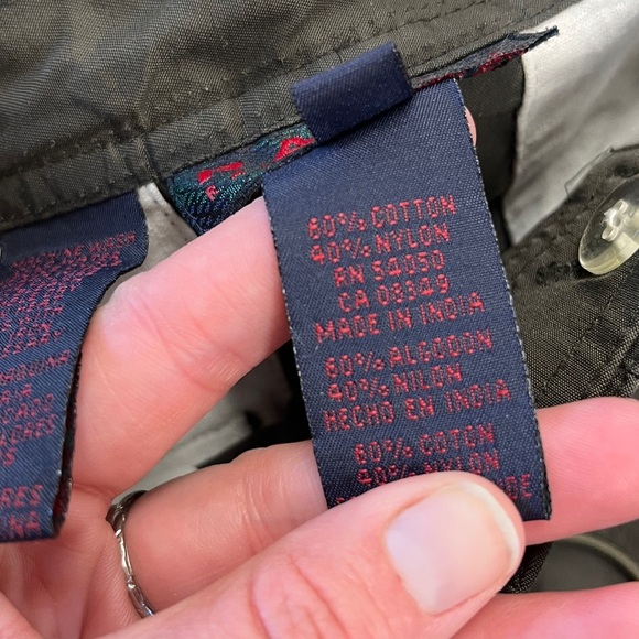 Vintage RALPH by Ralph Lauren Nylon Swishy Pants 90s 00s Drawstring sz 6 - Picture 5 of 13